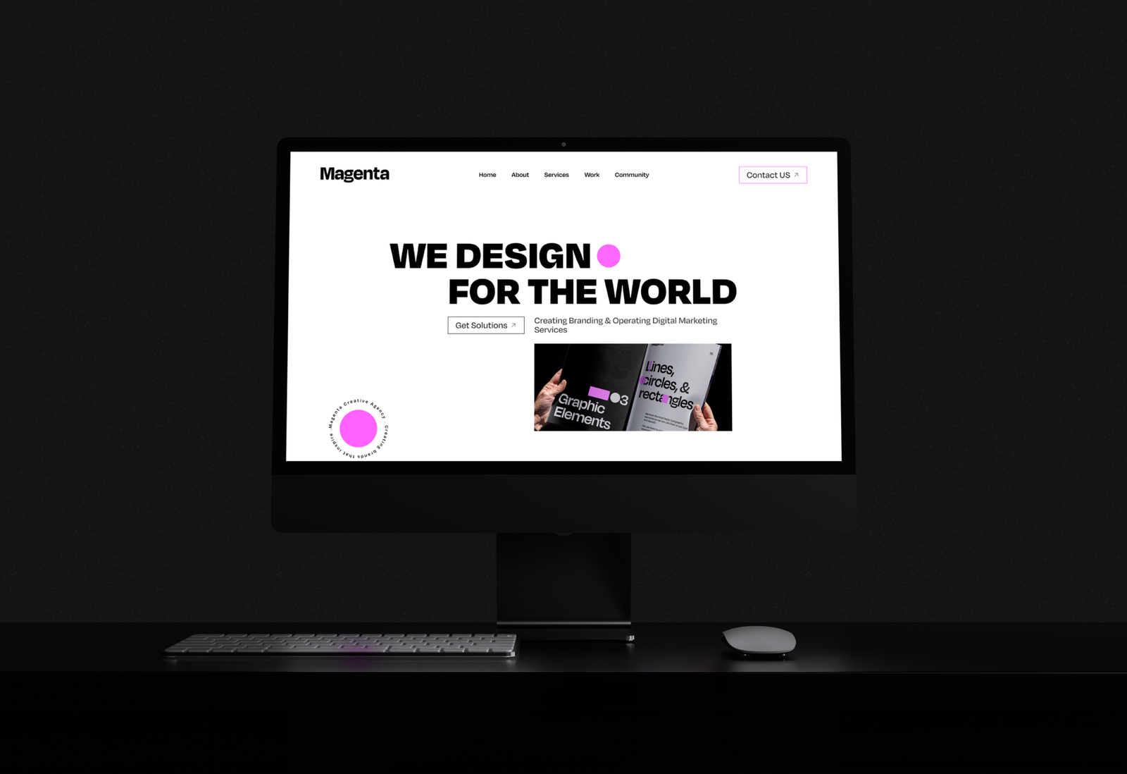 Magenta - Marketing Agency Website